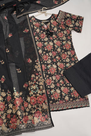 Bin Saeed - FARSHI -Exclusive Printed 3PC Collection RB-02