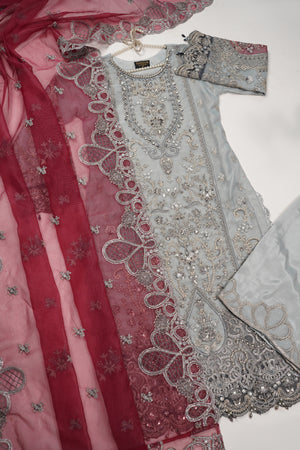 Dastaan Exclusive Branded Organza Collection MP-03