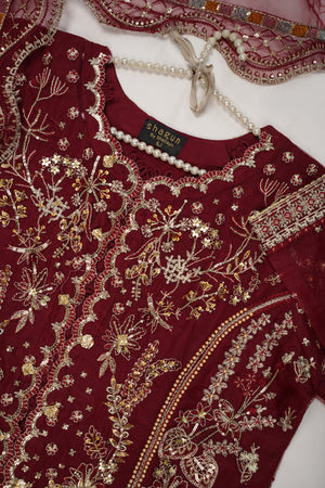 Dastaan Exclusive Branded Organza Collection MP-01