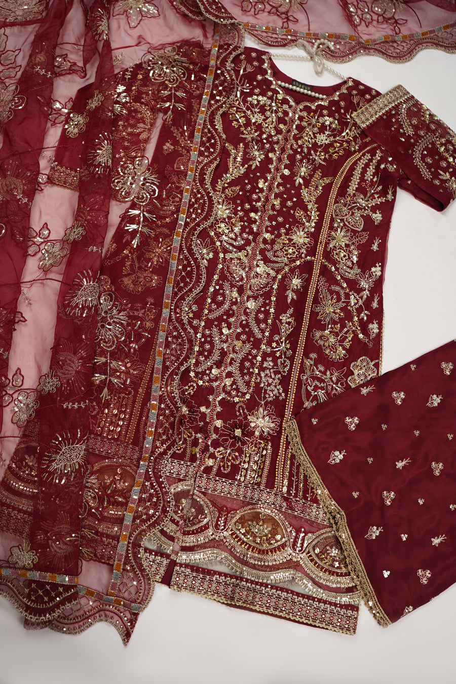 Dastaan Exclusive Branded Organza Collection MP-01