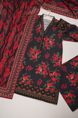 SADA BAHAR Khaddar 3 PCS Collection TK-06
