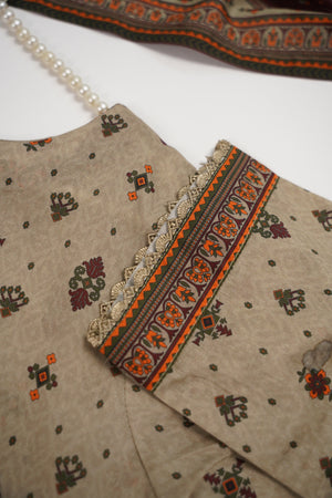 Original Bin Saeed Lawn Collection  TZT-01