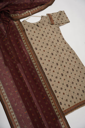 Original Bin Saeed Lawn Collection  TZT-01