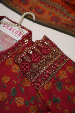 SADA BAHAR Khaddar 3 PCS Collection TK-01