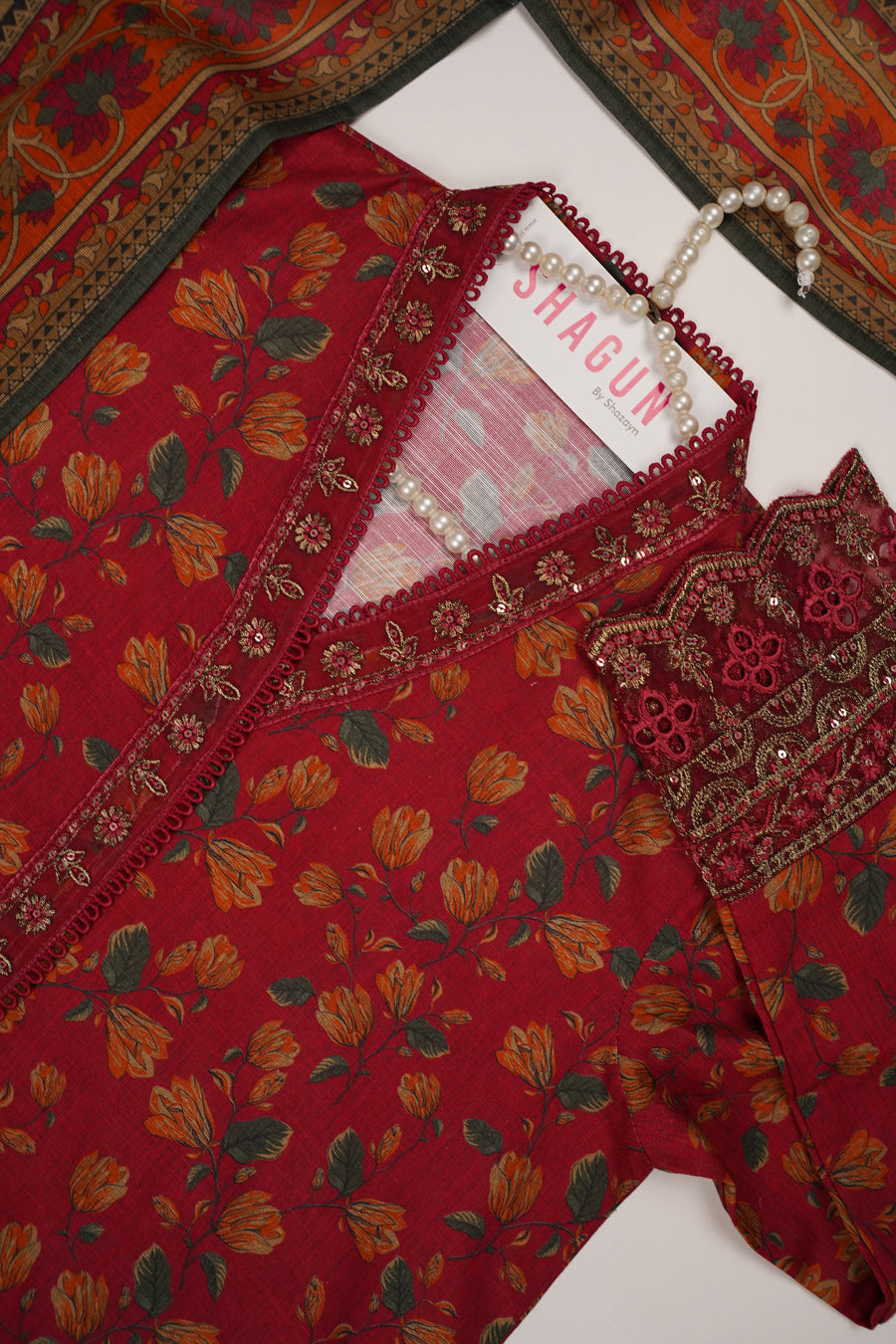 SADA BAHAR Khaddar 3 PCS Collection TK-01