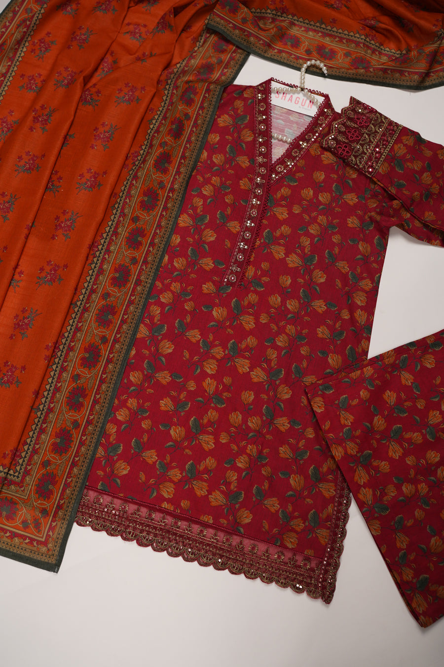SADA BAHAR Khaddar 3 PCS Collection TK-01