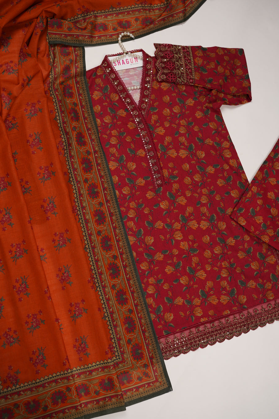 SADA BAHAR Khaddar 3 PCS Collection TK-01