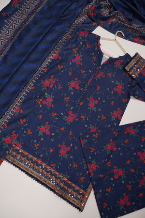 SADA BAHAR Khaddar 3 PCS Collection TK-04