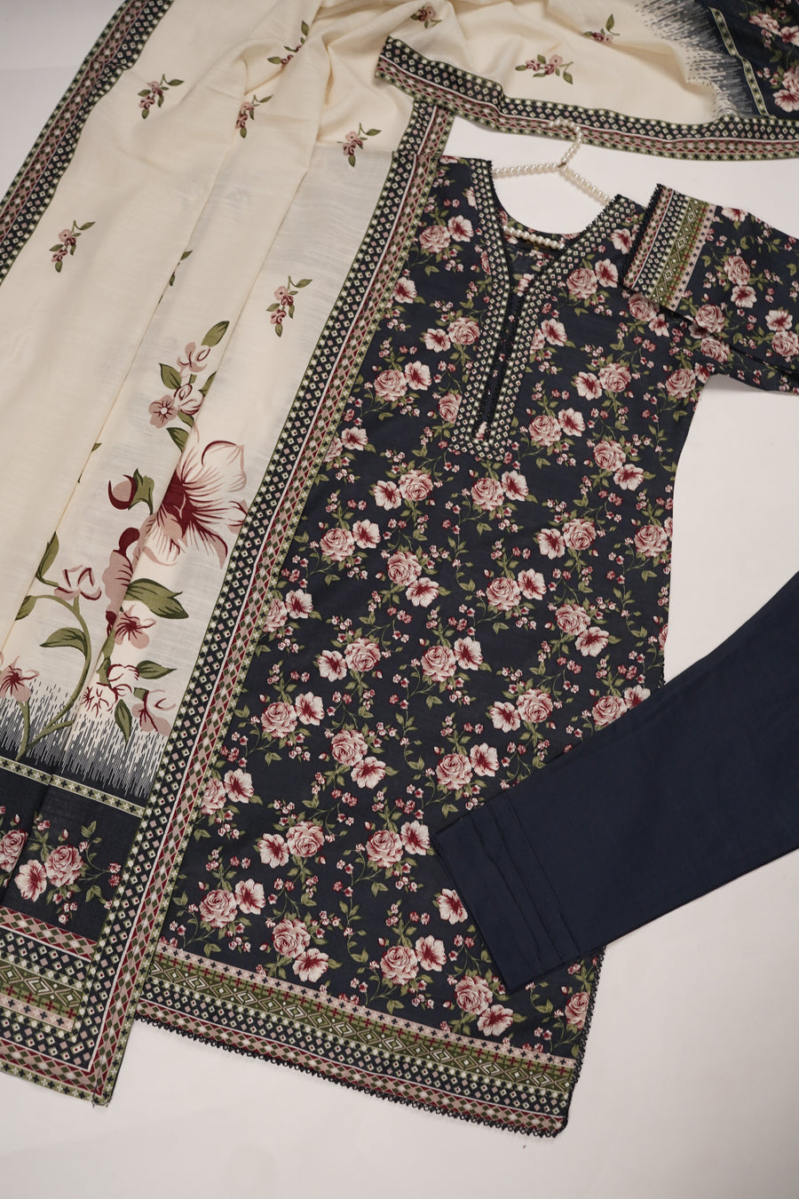 Original Bin Saeed Khaddar 3 PCS Collection SP-03