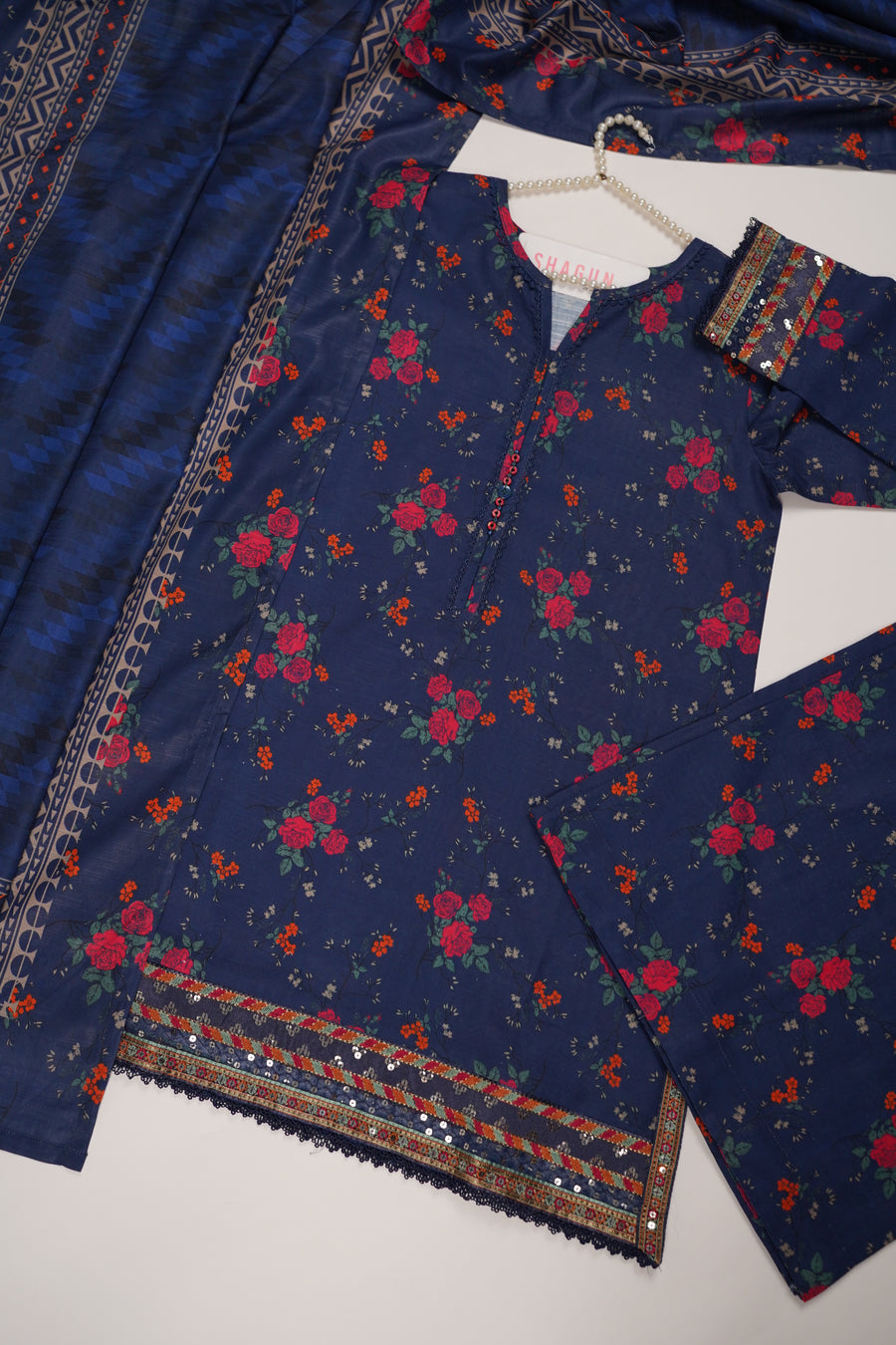 SADA BAHAR Khaddar 3 PCS Collection TK-04