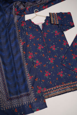 SADA BAHAR Khaddar 3 PCS Collection TK-04
