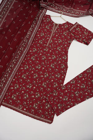 Original Bin Saeed Lawn Collection  TZT-02