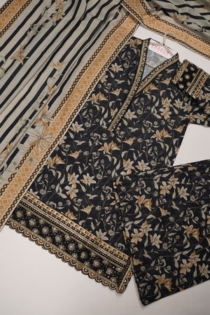SADA BAHAR Khaddar 3 PCS Collection TK-05