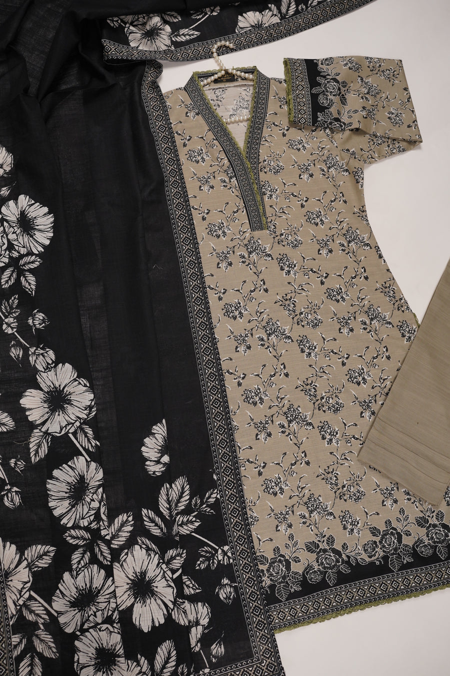 Original Bin Saeed Khaddar 3 PCS Collection SP-01