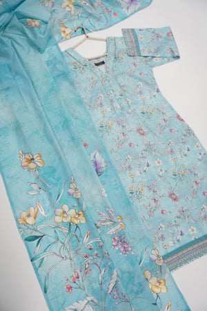 Original Bin Saeed Lawn Collection  TZT-03