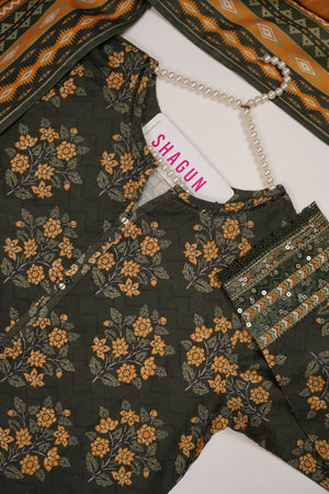 SADA BAHAR Khaddar 3 PCS Collection TK-02