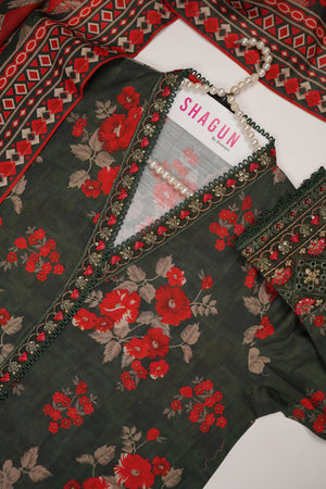 SADA BAHAR Khaddar 3 PCS Collection TK-03