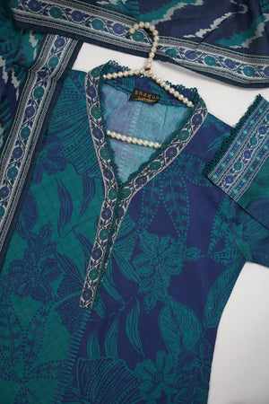Original Bin Saeed Lawn Collection  TZT-06