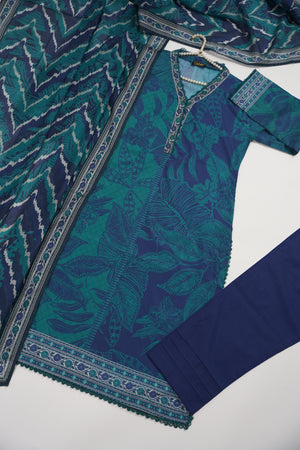 Original Bin Saeed Lawn Collection  TZT-06