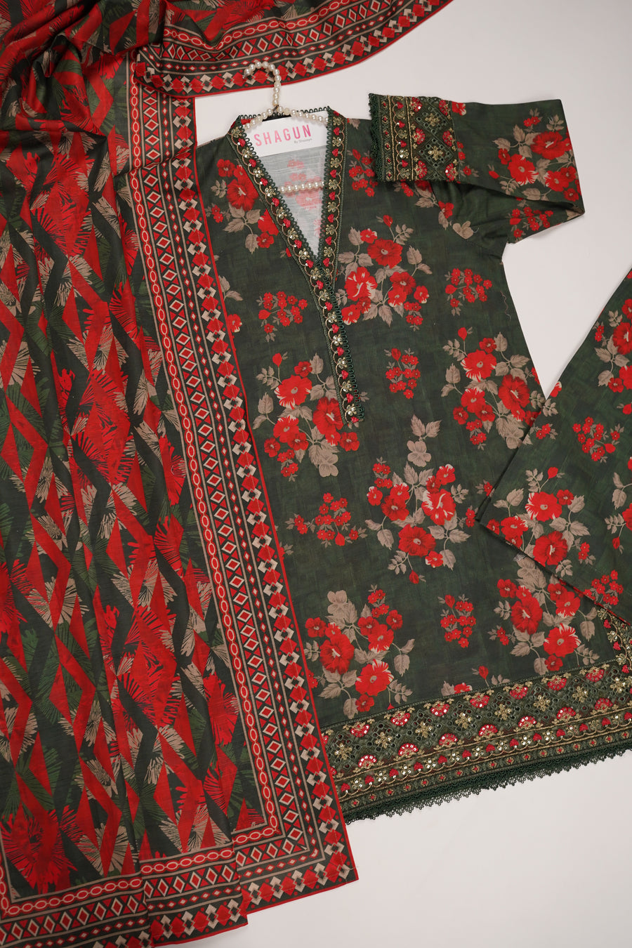 SADA BAHAR Khaddar 3 PCS Collection TK-03
