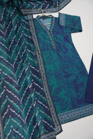 Original Bin Saeed Lawn Collection  TZT-06
