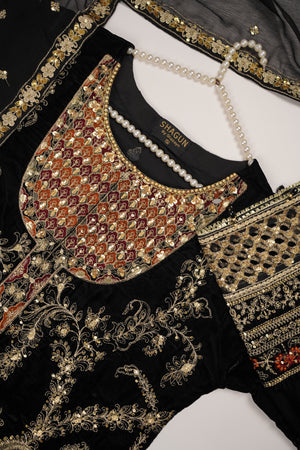 Dastaan Exclusive Velvet collection MM-07