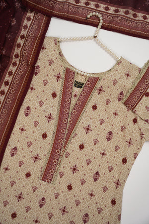 Original Bin Saeed Lawn Collection  TZT-08