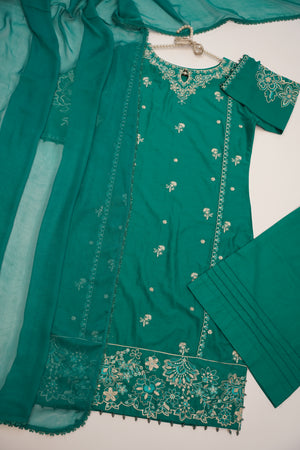 shagun exclusive plazo trouser lawn collection vol 2 HD-04