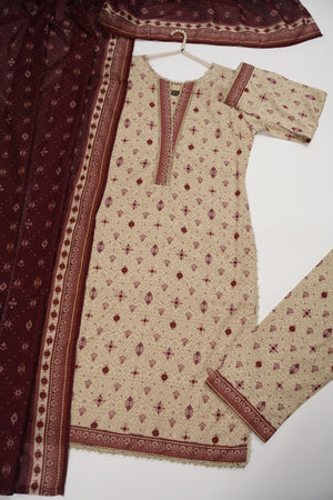 Original Bin Saeed Lawn Collection  TZT-08