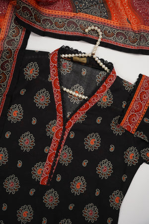 Original Bin Saeed Lawn Collection  TZT-09