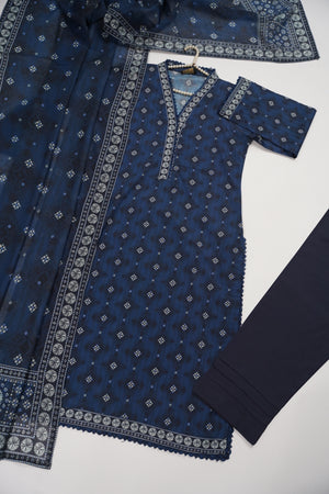 Original Bin Saeed Lawn Collection  TZT-11