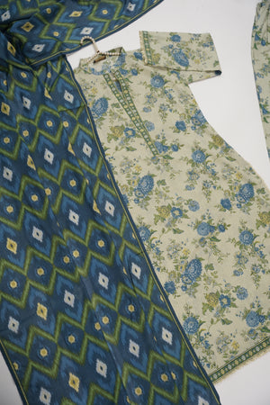 Original Bin Saeed Lawn Collection  TZT-13
