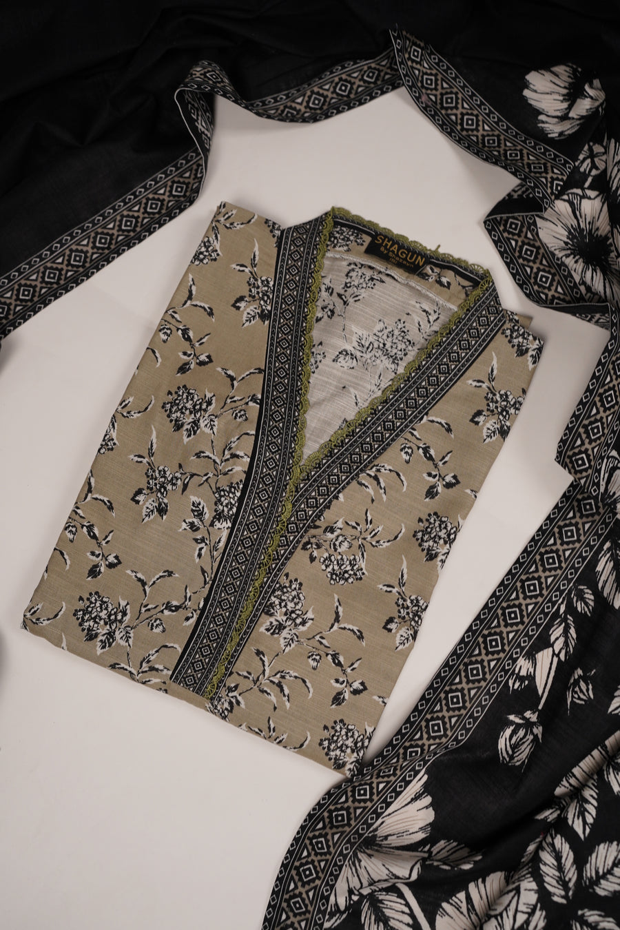 Original Bin Saeed Khaddar 3 PCS Collection SP-01