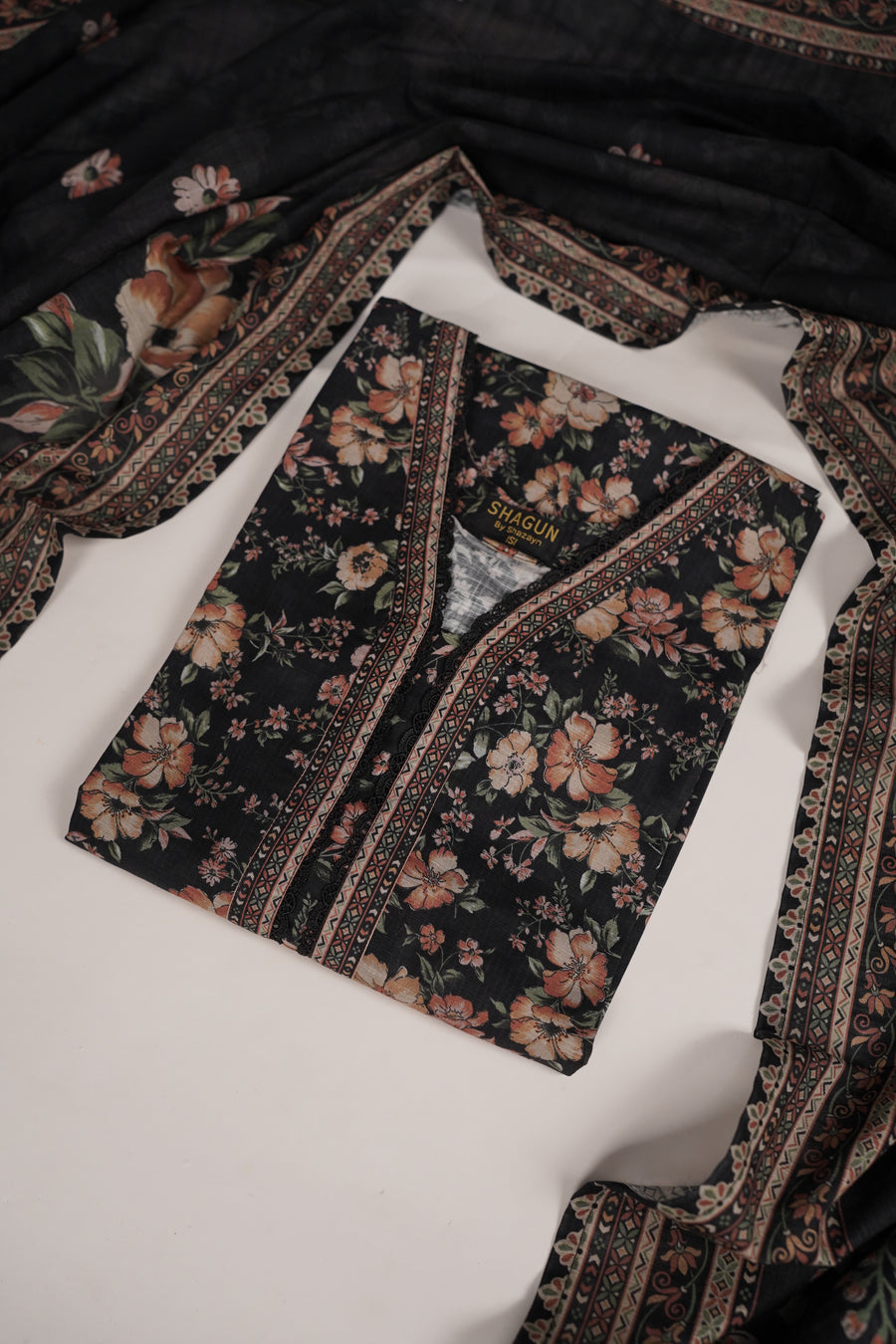 Original Bin Saeed Khaddar 3 PCS Collection SP-02