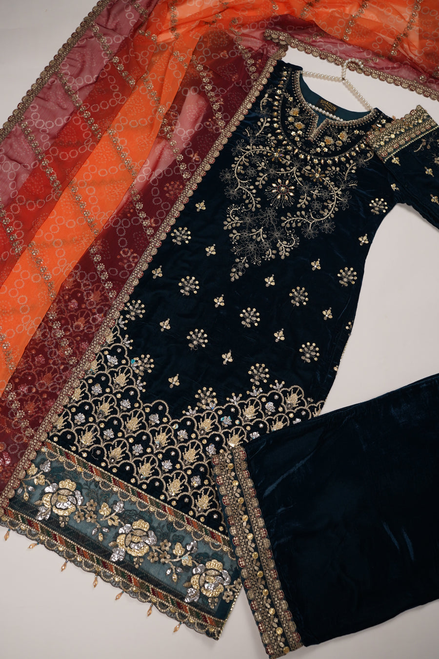 Dastaan Exclusive Velvet collection MM-02