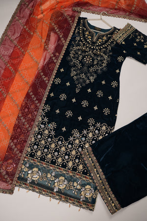 Dastaan Exclusive Velvet collection MM-02