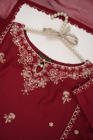 shagun exclusive plazo trouser lawn collection vol 2 HD-03