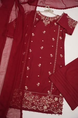 shagun exclusive plazo trouser lawn collection vol 2 HD-03