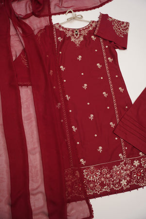 shagun exclusive plazo trouser lawn collection vol 2 HD-03