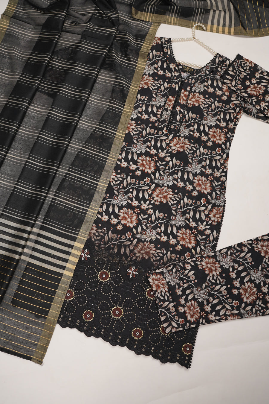 Shagun Exclusive Khaddar 3 PCS Collection BU-03