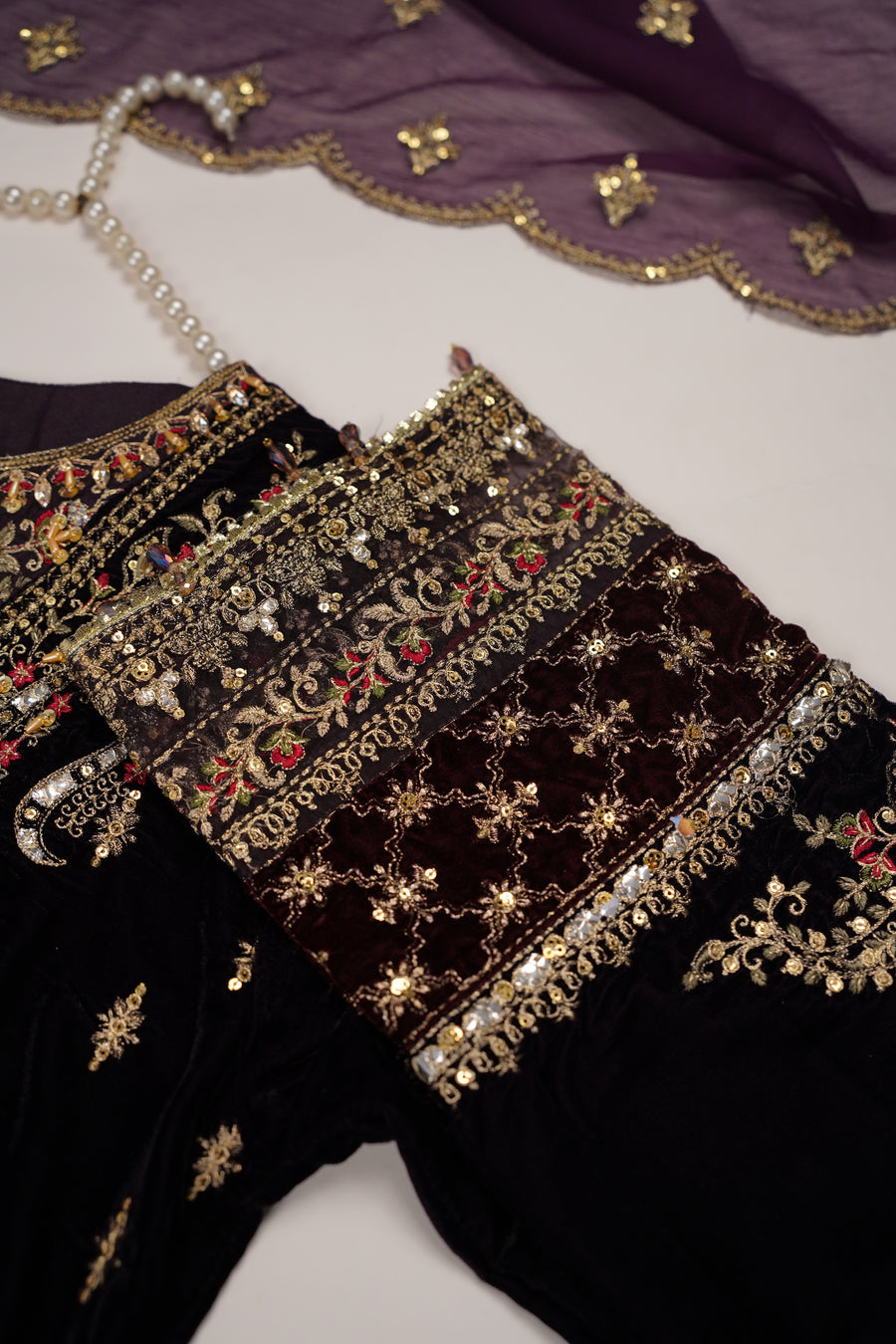 Dastaan Exclusive Velvet collection MM-09