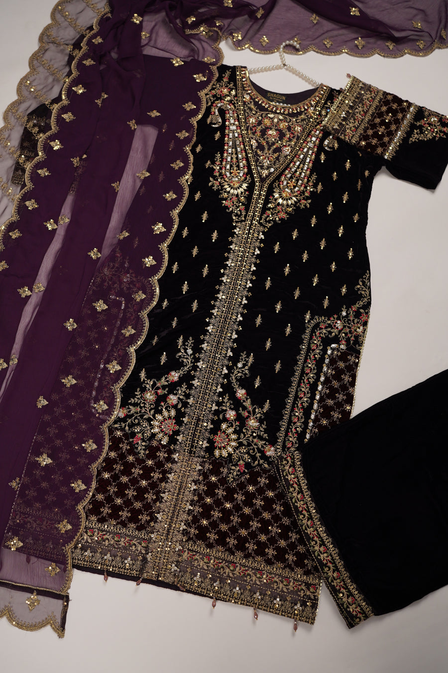 Dastaan Exclusive Velvet collection MM-09