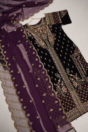 Dastaan Exclusive Velvet collection MM-09