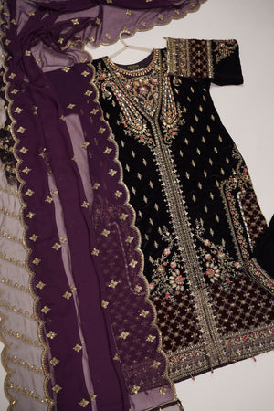 Dastaan Exclusive Velvet collection MM-09
