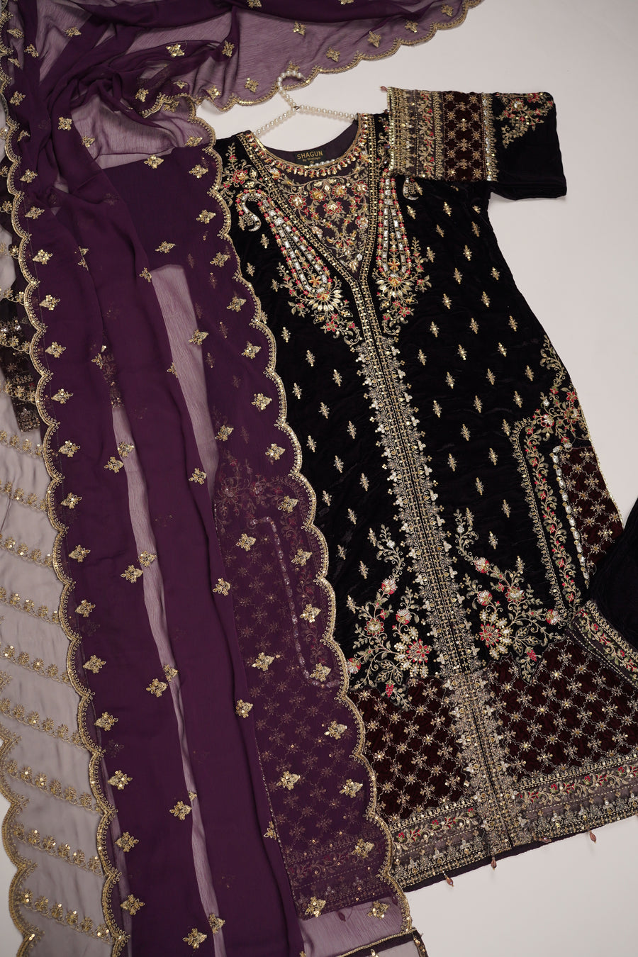Dastaan Exclusive Velvet collection MM-09