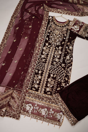 Dastaan Exclusive Velvet collection MM-11