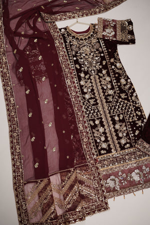 Dastaan Exclusive Velvet collection MM-11