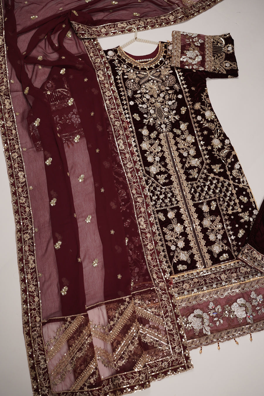 Dastaan Exclusive Velvet collection MM-11