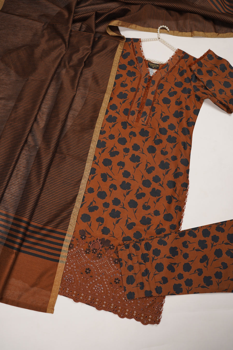 Shagun Exclusive Khaddar 3 PCS Collection BU-04