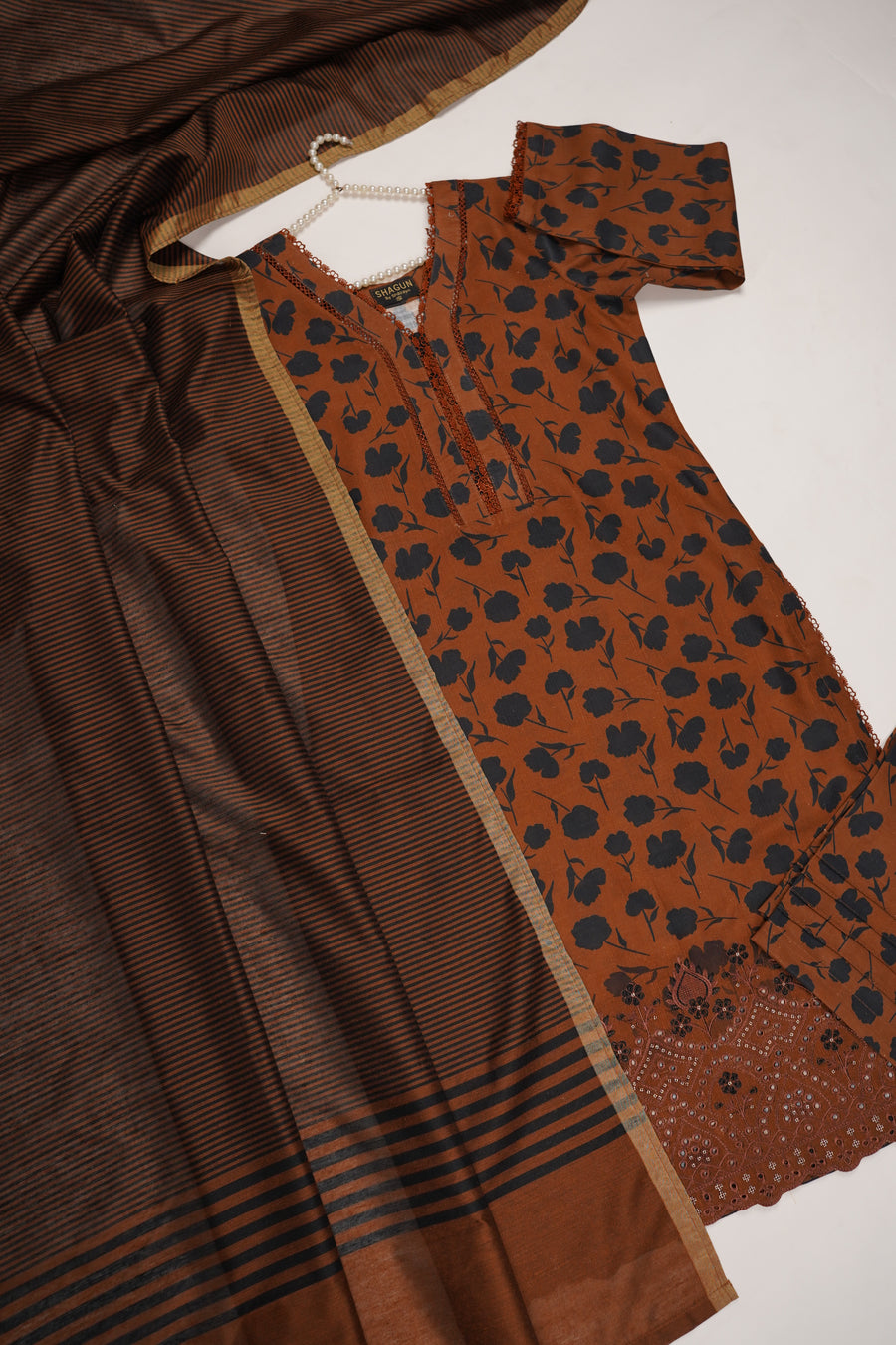 Shagun Exclusive Khaddar 3 PCS Collection BU-04